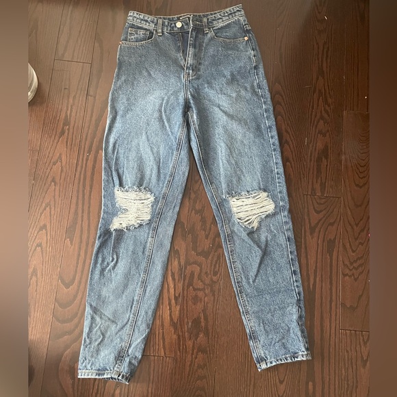 Pretty Little Thing Mom Jeans - Picture 1 of 3